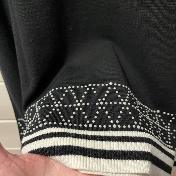 📍 Léo & Ugo short sleeve sweater with small pearl details size 6  16/18 - Picture 5 of 7